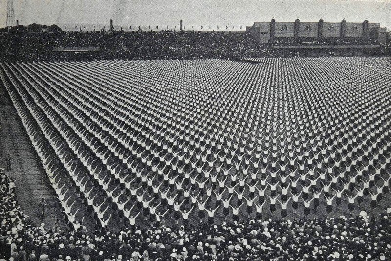 Sokol Movement 1938 Strahov Stadim